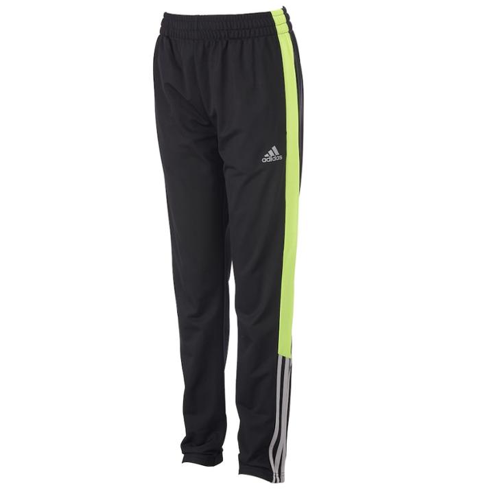 Toddler Boy Adidas Colorblock Striped Pants, Size: 4t, Grey (charcoal)