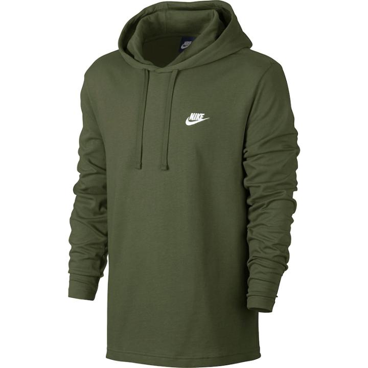 Men's Nike Club Pull-over Hoodie, Size: Medium, Green