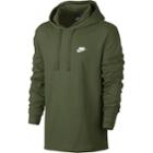 Men's Nike Club Pull-over Hoodie, Size: Medium, Green