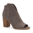 So&reg; Pike Women's Ankle Boots, Size: Medium (6.5), Med Grey