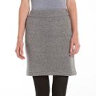 Woolrich Marled Fleece Skirt - Women's, Size: Medium, Grey