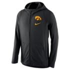 Men's Nike Iowa Hawkeyes Hyperelite Full-zip Fleece Hoodie, Size: Xl, Black