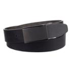 Men's Apt. 9&reg; Reversible Plaque-buckle Dress Belt, Size: Small, Silver
