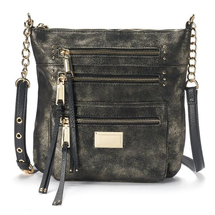 Juicy Couture Triple Zipper Crossbody Bag, Women's, Oxford
