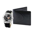 Philadelphia Flyers Watch And Bifold Wallet Gift Set, Boy's, Black