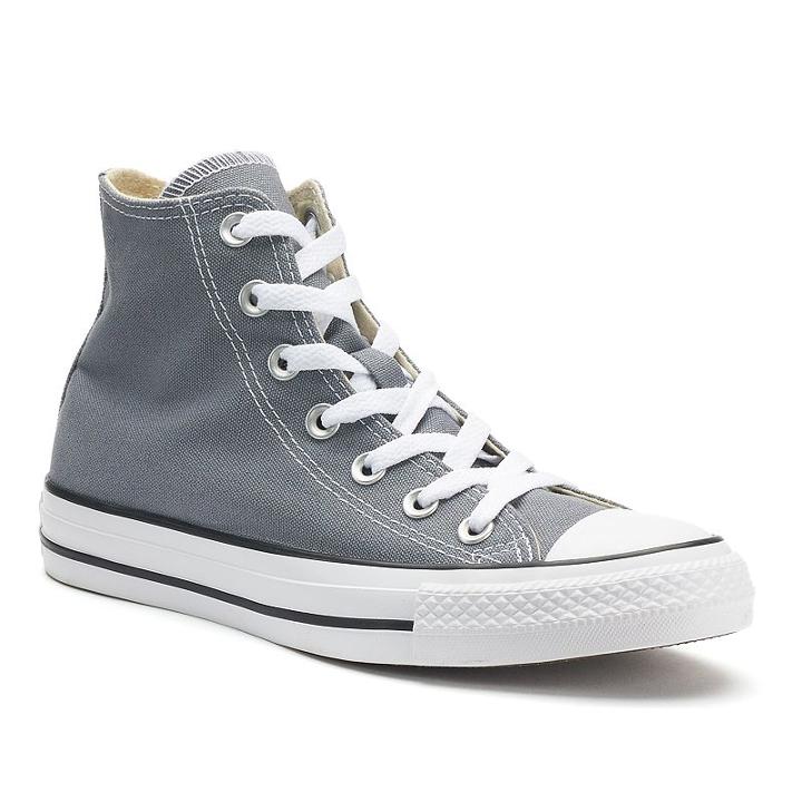 Adult Converse All Star Chuck Taylor High-top Sneakers, Men's, Size: M5w7, Med Grey