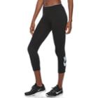 Women's Nike Sportswear Seamless Leggings, Size: Large, Grey (charcoal)