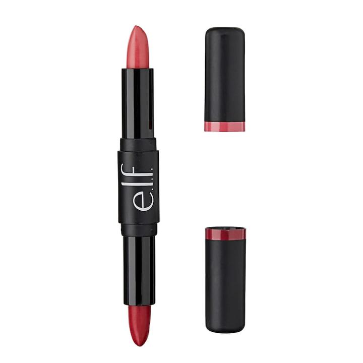 E.l.f. Day To Night Lipstick Duo, Dark Red