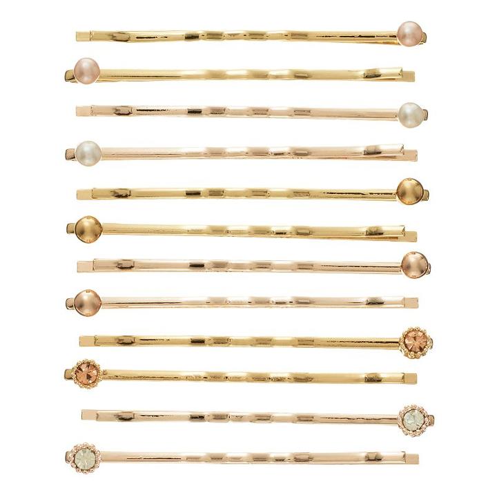 Lc Lauren Conrad 12-pc. Studded Bobby Pin Set, Women's, Multicolor