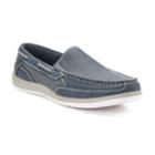 Croft & Barrow&reg; Conductor Men's Ortholite Boat Shoes, Size: 12 Wide, Blue (navy)