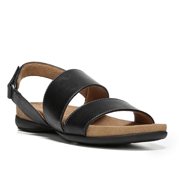 Naturalsoul By Naturalizer Abbie Women's Sandals, Size: Medium (9), Black