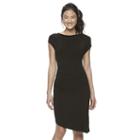 Juniors' Jolie Vie Ruched Shift Dress, Girl's, Size: Medium, Black