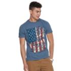 Men's Land Of The Free, Size: Xl, Blue (navy)