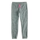 Girls 7-16 & Plus Size So&reg; Microfleece Jogger Leggings, Size: 16, Med Grey