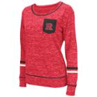 Women's Campus Heritage Rutgers Scarlet Knights Homies Tee, Size: Medium, Dark Red