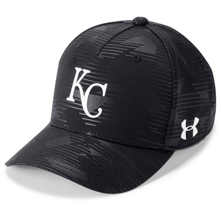 Boys 8-20 Under Armour Kansas City Royals Embossed Cap, Black