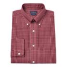 Men's Croft & Barrow&reg; Classic-fit Easy Care Button-down Collar Dress Shirt, Size: 17 36/37, Red