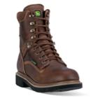 John Deere Men's Waterproof Work Boots, Size: Medium (10), Brown