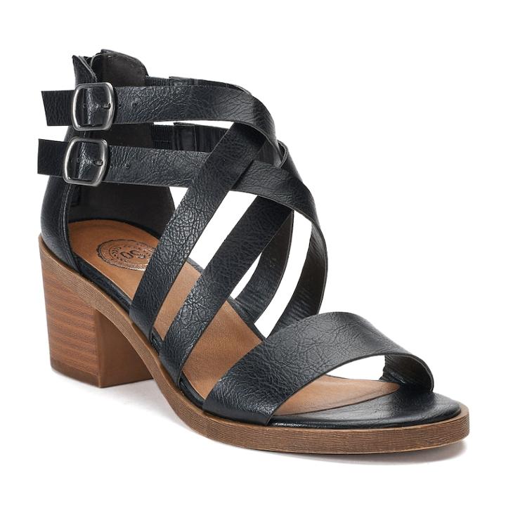 So&reg; Tuna Women's High Heel Sandals, Size: Medium (9.5), Oxford