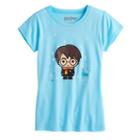 Girls 7-16 Harry Potter Patronus Graphic Tee, Size: Small, Blue Other