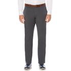 Men's Savane Complete Comfort Modern-fit Flat-front Khaki Pants, Size: 38x34, Grey Other
