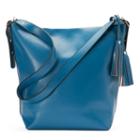 Donna Bella Olivia Soft Leather Tote, Women's, Blue