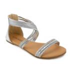 Olivia Miller Zandra Women's Sandals, Girl's, Size: 10, Silver