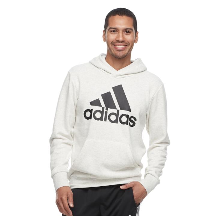 Boys 8-20 Adidas Essentials Pullover, Size: Small, White