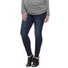 Maternity A:glow Full Belly Panel Jeggings, Women's, Size: 20w Tl-mat, Dark Blue