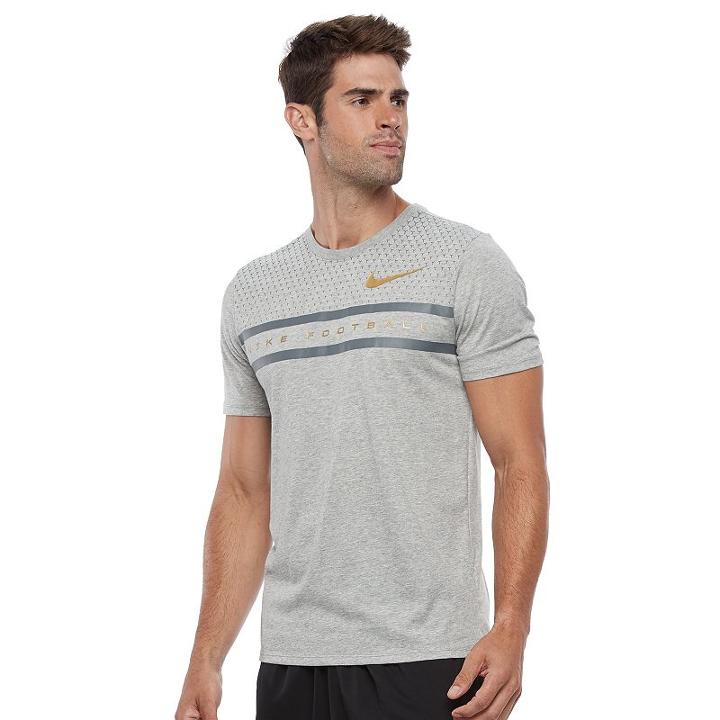 Men's Nike Dri-fit Tee, Size: Small, Grey Other