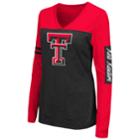 Women's Campus Heritage Texas Tech Red Raiders Distressed Graphic Tee, Size: Xxl, Oxford