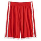 Husky Boys 8-20 Tek Gear&reg; Varsity Basketball Shorts, Size: M Husky, Med Red