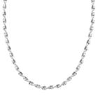 Primrose Sterling Silver Butterfly Twist Chain Necklace - 18 In, Women's, Size: 18, Grey