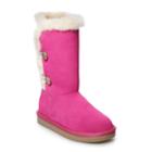 Koolaburra By Ugg Kinslei Tall Girls' Winter Boots, Size: 12, Dark Pink