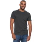 Men's Apt. 9&reg; Slubbed Pocket Tee, Size: Large, Dark Grey