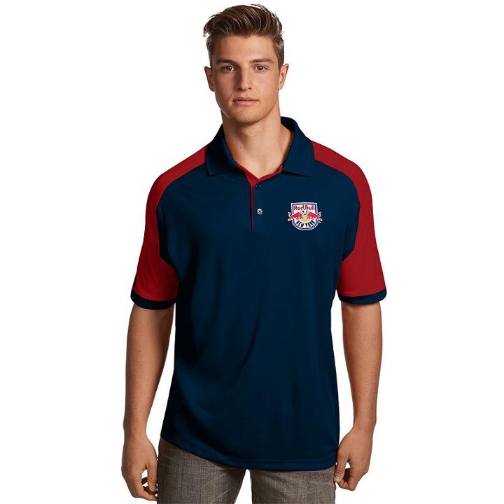 Men's Antigua New York Red Bulls Century Polo, Size: 3xl, Blue (navy)