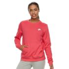 Women's Nike Cozy Classic Sweatshirt, Size: Small, Dark Red