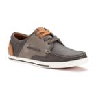 Sonoma Goods For Life&trade; Royce Men's Oxford Boat Shoes, Size: 10.5, Grey
