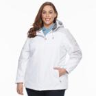 Plus Size Zeroxposur Eileen Insulated Jacket, Women's, Size: 3xl, White