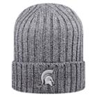 Top Of The World, Adult Michigan State Spartans Two Below Beanie, Med Grey