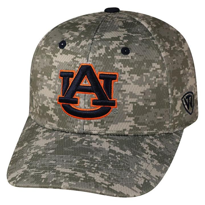 Adult Top Of The World Auburn Tigers Digital Camo One-fit Cap, Grey Other