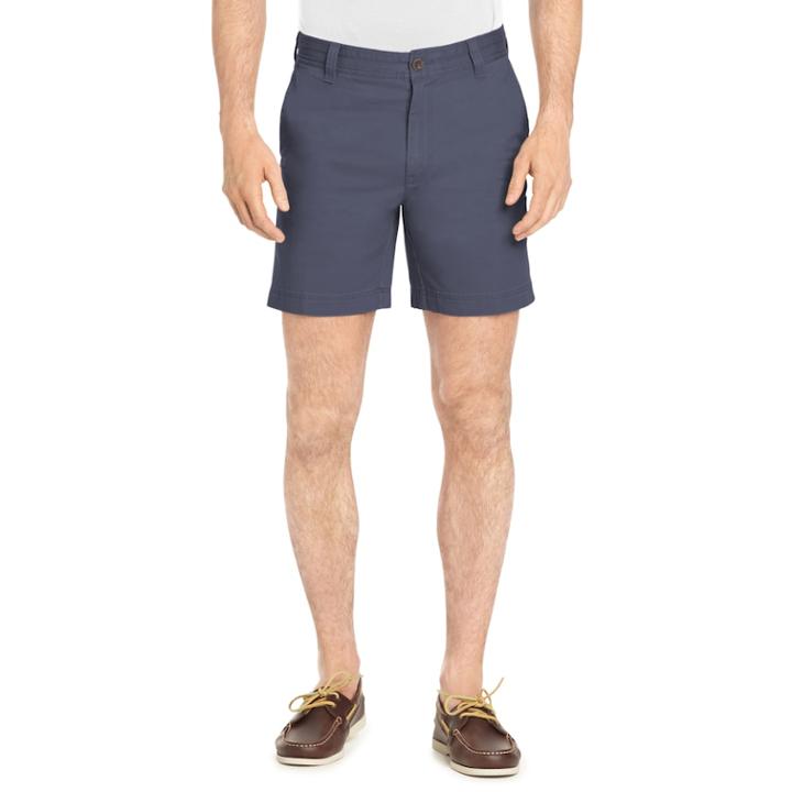 Men's Izod Stretch Saltwater Shorts, Size: 35, Blue (navy)