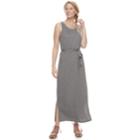 Petite Sonoma Goods For Life&trade; Scoopneck Maxi Dress, Women's, Size: M Petite, Med Grey