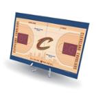 Cleveland Cavaliers Replica Basketball Court Display, Size: Novelty, Grey
