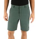 Men's Adidas Lite Hike Flex Performance Shorts, Size: 38, Med Green