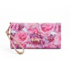 Buxton Brilliant Floral Night Out Rfid-blocking Wristlet, Women's, White