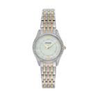Pulsar Women's Crystal Stainless Steel Watch, Multicolor