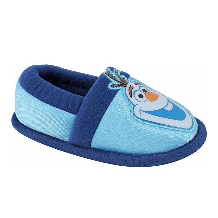 Disney's Frozen Olaf Printed Kids' Slippers, Boy's, Size: S (5/6), Blue