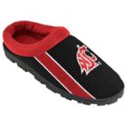 Adult Washington State Cougars Sport Slippers, Size: Medium, Black