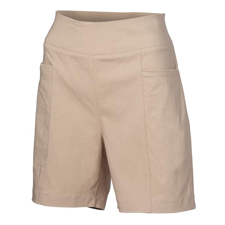 Plus Size Nancy Lopez Pully Golf Shorts, Women's, Size: 20 W, Lt Brown